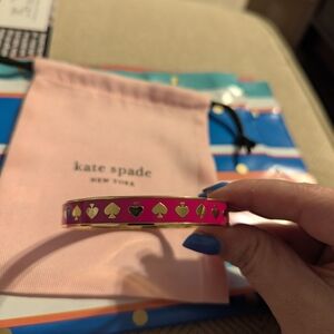 Kate Spade "Live Colorfully" Bracelet + Dustbag